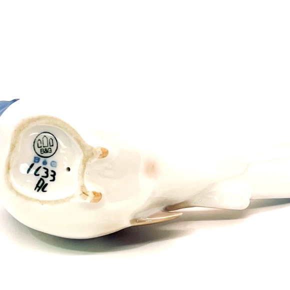Vintage B&G Bing & Grondahl Copenhagen Porcelain Titmouse Bird Figurine Denmark - Picture 11 of 12